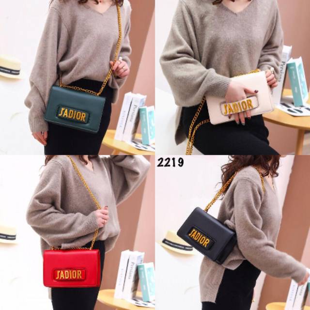 New Arrival #2219 RA 
Christin Dio Jadior Shoulder Bag