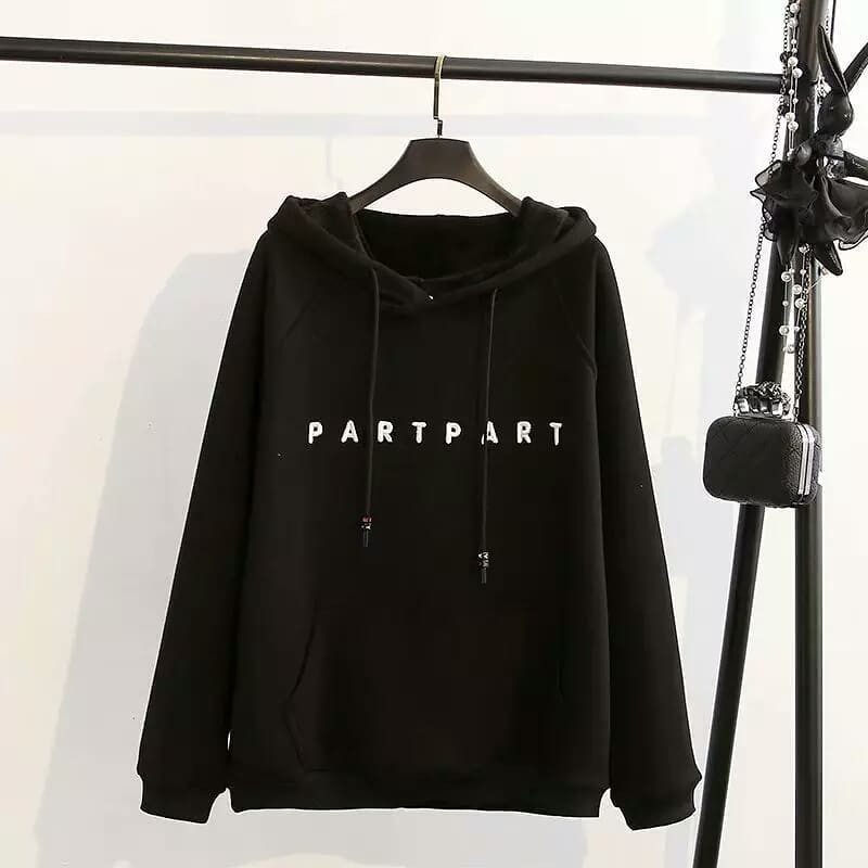 Hoodie Part Part Terbaru | Korean Style Jumper | Pakaian Wanita Dan Pria | Bahan Fleece | Allsize