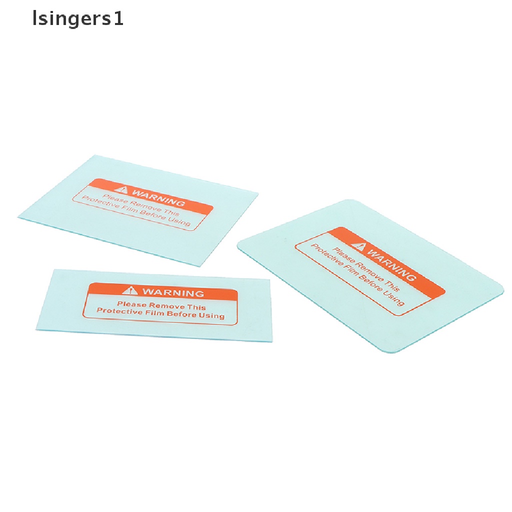 (lsingers1) 5pcs Cover Pelindung Lensa Untuk Helm Las