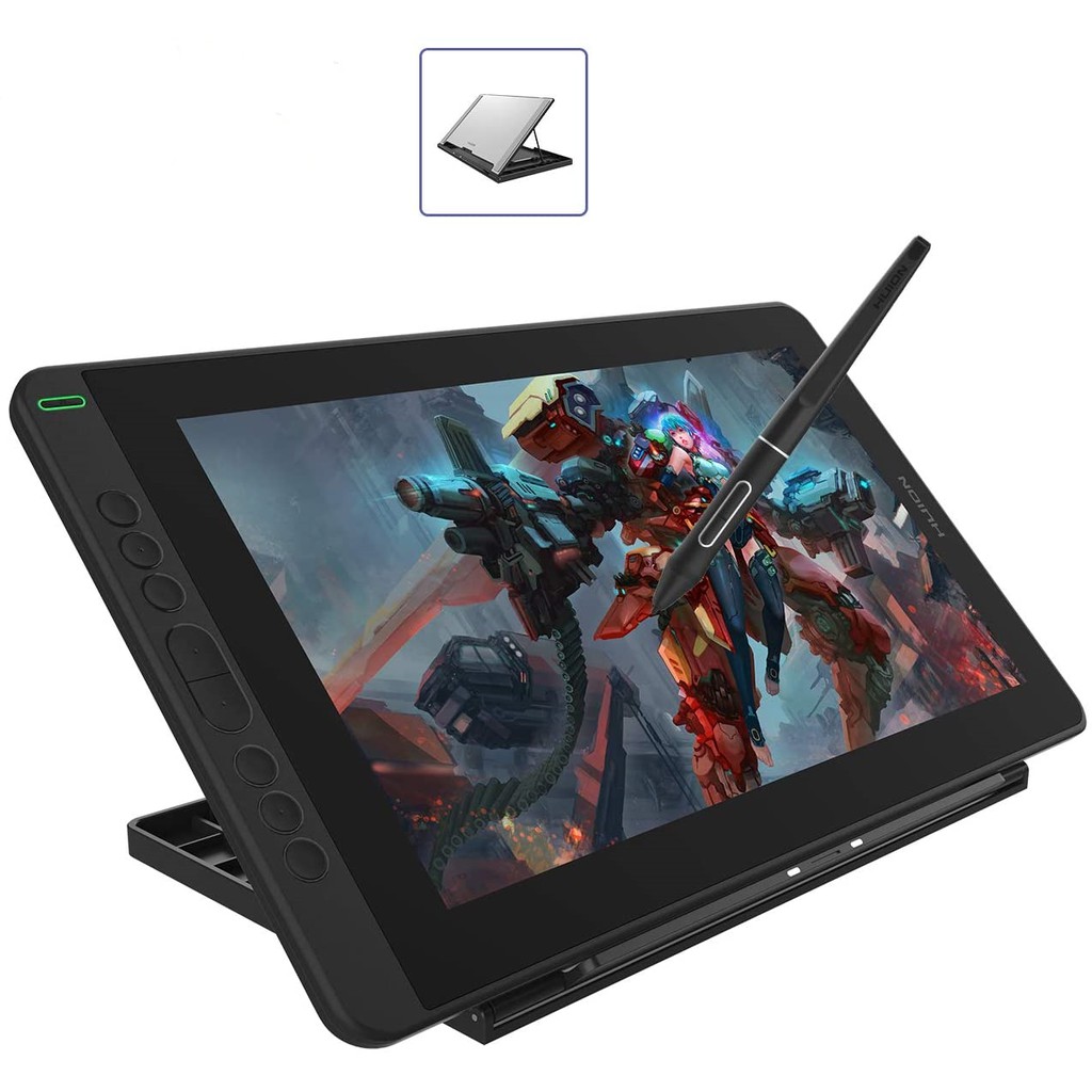 Huion Kamvas 13 Pen Stylus Tablet Gambar Tanpa Baterai Dengan Stand Adjustable 13 3 Shopee Indonesia