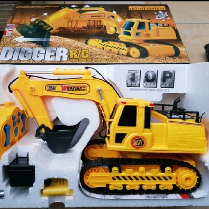 RC Escavator Mobil Keruk Mainan Anak