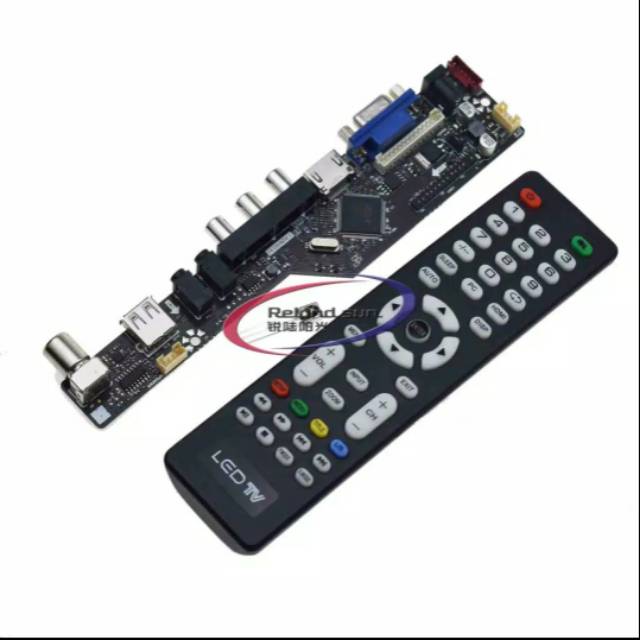 Papan Controller TV LCD Universal VGA / HDMI / AV / TV / USB HDMI Interface
