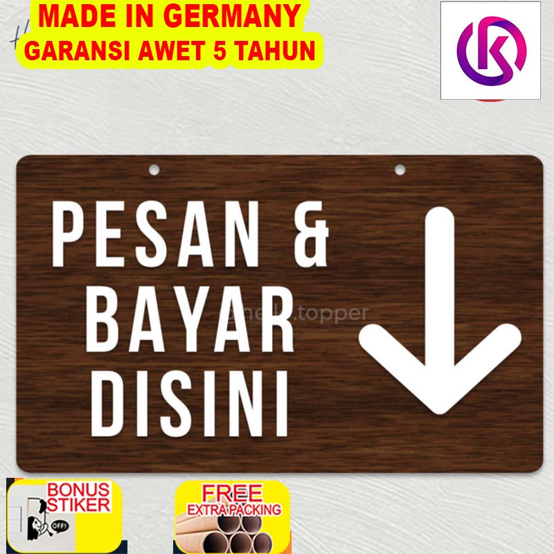 

Terlaris Pesan & Bayar Disini Sign Unik Kayu| Signage Kayu Resto | Papan Kayu