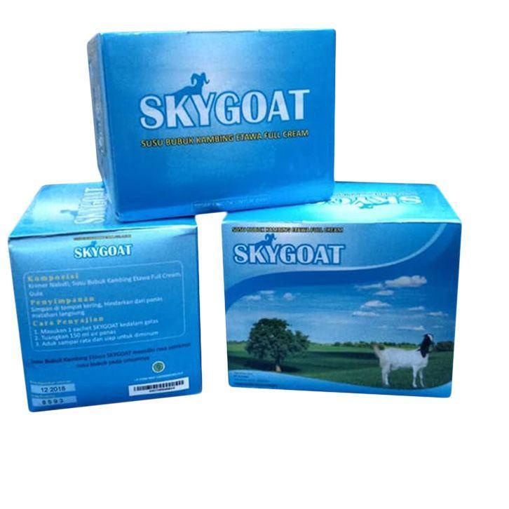 

Update - Paket 4 Box SkyGoat Susu Kambing Etawa Bubuk Fullcream SkyGoat Rasa Original