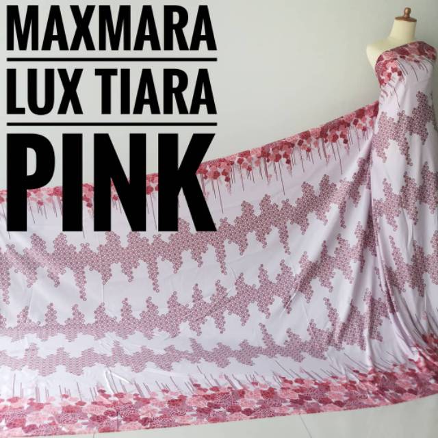 Kain Meteran Maxmara Lux Tiara Pink (0.5M)