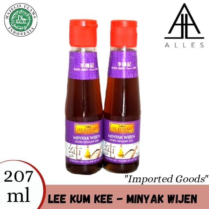 

Lee Kum Kee Minyak Wijen /Lee Kum Kee Pure Sesame Oil 207 ml