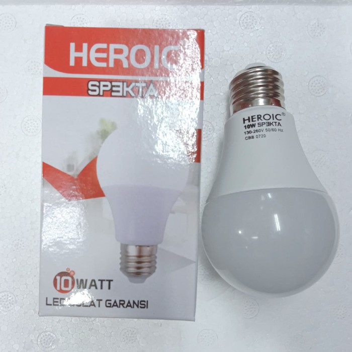 LAMPU LED BULB HEROIC SPEKTA 5 WATT-18 WATT GARANSI 1 TAHUN