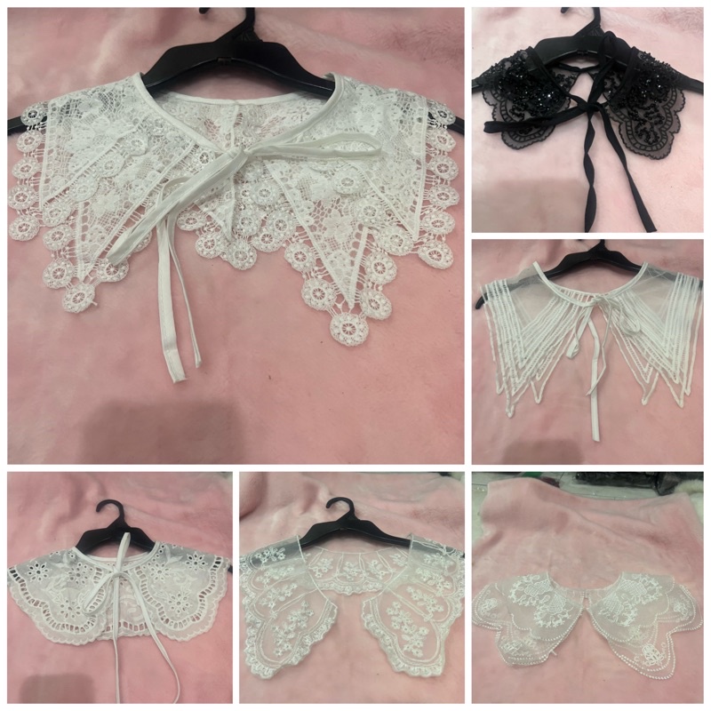 aplikasi kerah/renda kerah