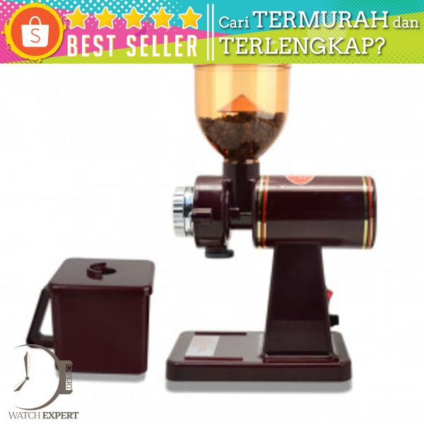 OneTwoCups Penggiling Kopi Electric Coffee Grinder - 600N - Red