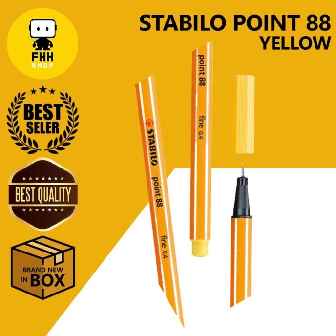 

STABILO Point 88 Yellow