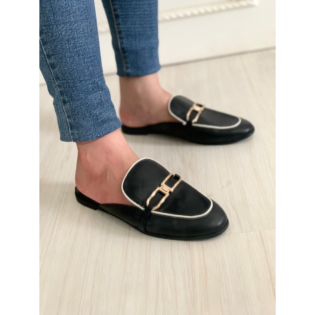 [7.7 Boombastis Sale⚡] - SEPATU WANITA CKS483 CK SLIP ON SHOES PREMIUM IMPORT