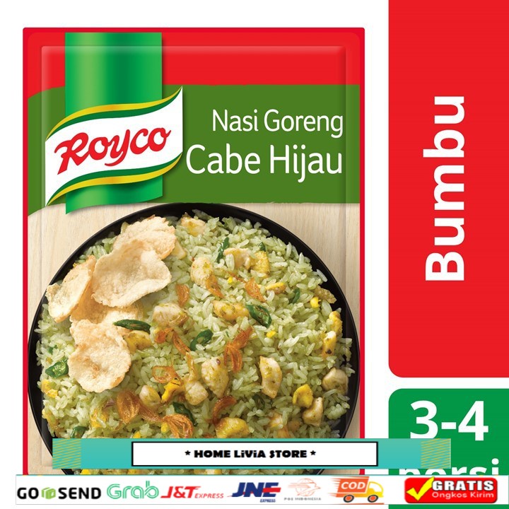 

Royco Nasi Goreng Cabe Hijau 17g