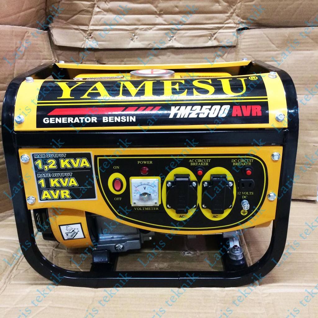 Mesin Generator/Genset/Jenset Listrik Yamesu YM2500 AVR 1000 Watt