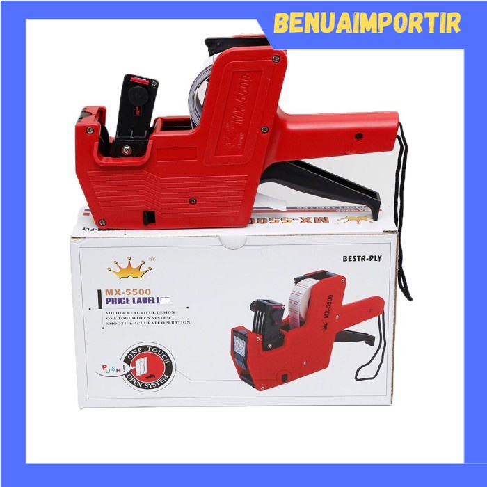 

BENUAIMPORTIR - Mesin Alat Label Harga 8 digit MX 5500 ESO 1 Baris - ALH6 -