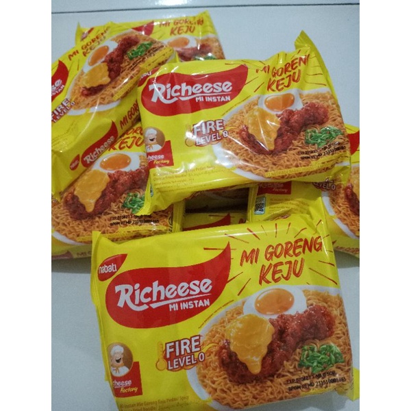 

Mi goreng keju Richeese