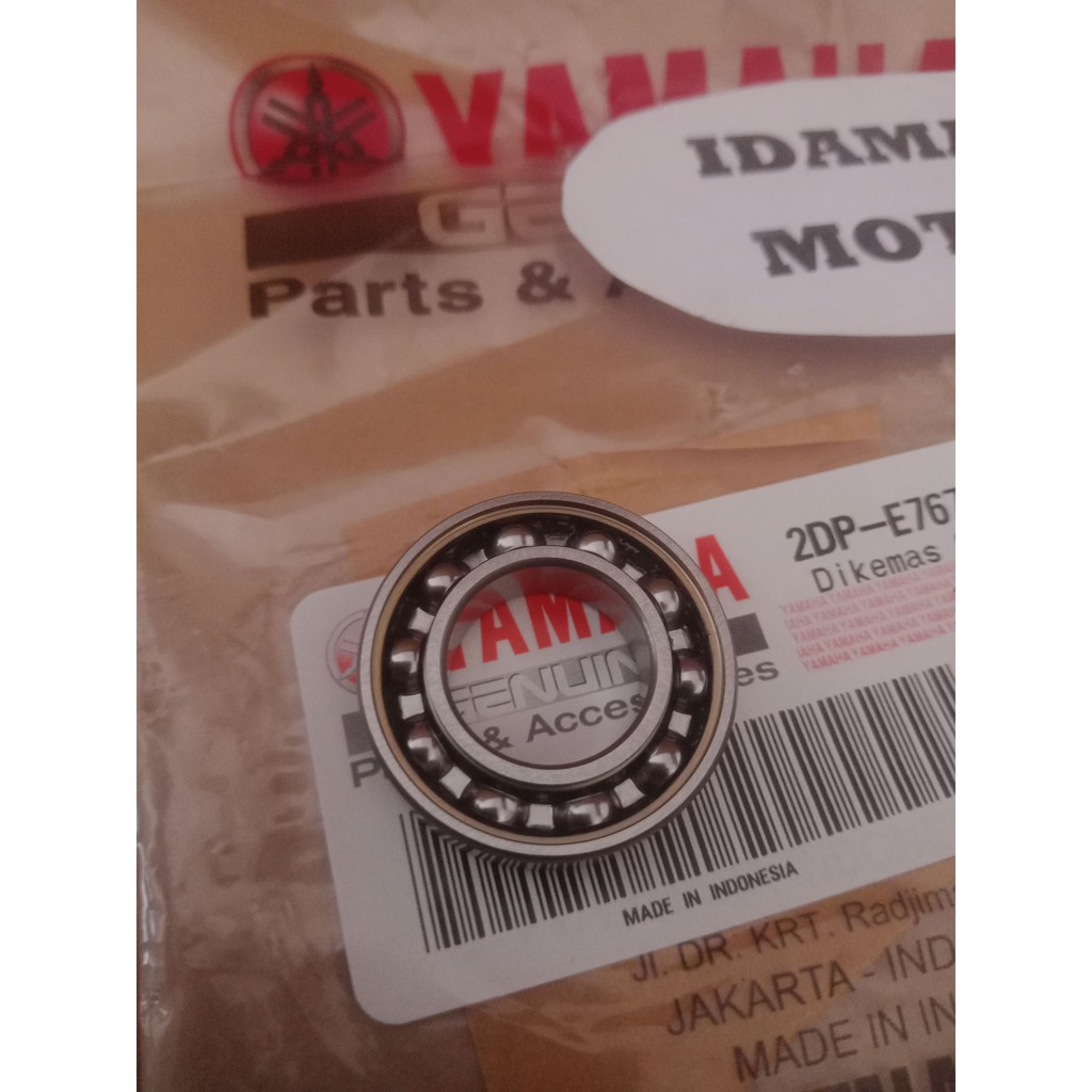 BEARING KLAHER LAHER SECONDARY PULLY BELAKANG CVT NMAX N MAX AEROX 155 LEXI MIO M3 ASLI YAMAHA