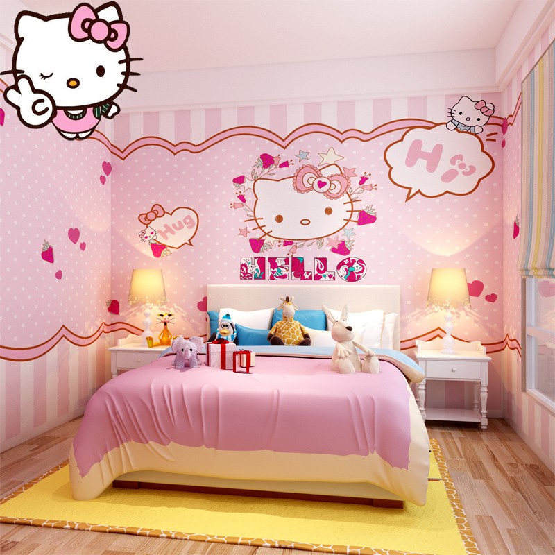 Plafon Kamar Tidur Hello Kitty - kamartidurterbaru.com