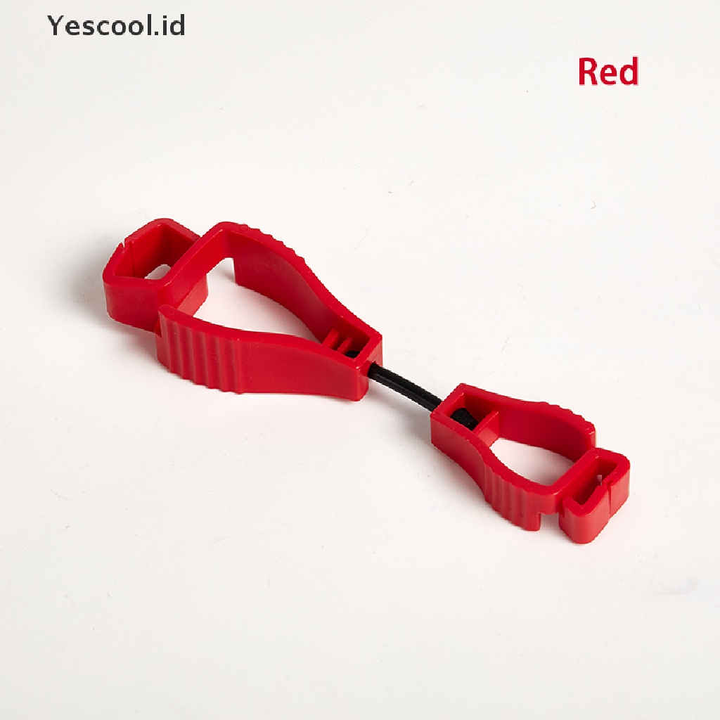 【Yescool】 Glove Clip Holder Hanger Labor Work Clamp Grabber Safety Work Glove Clip .