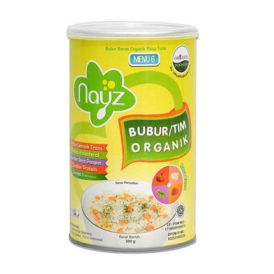 Nayz  Bubur  Organik (MPASI) 275 gram