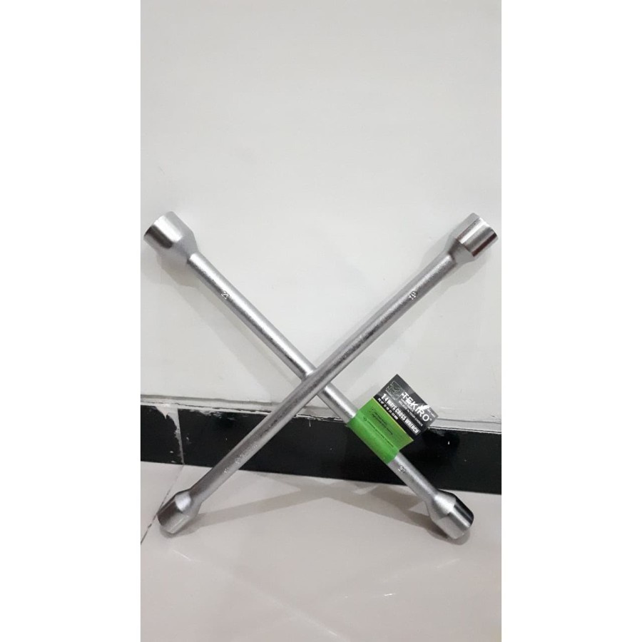 Kunci Roda Palang Ban Mobil 14 inch TEKIRO 17x19x21x23mm MURAH