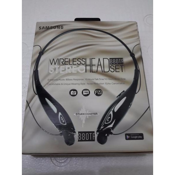 Headset Samsung 880 TF Wireless + FM + Selfie + TF Card