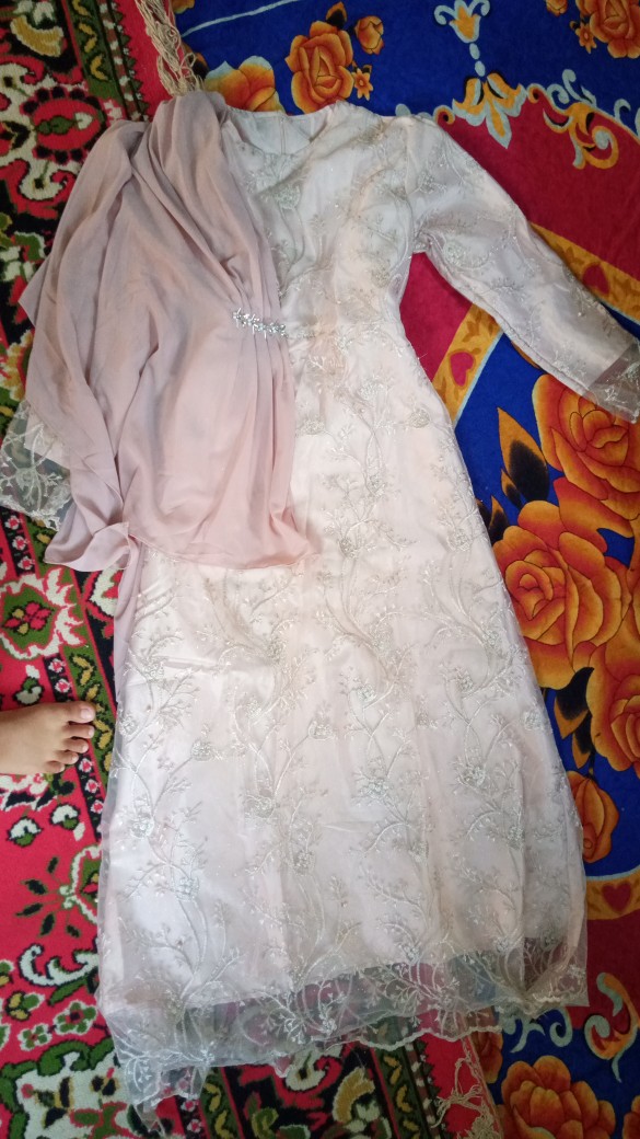 (promo) Nayaka Batik - Maxi Dress Syakila Mutiara | Gamis Brukat | Baju Lebaran | Maxi Farasya #2