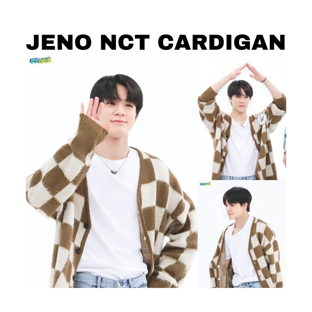 Ready stock premium jeno cardi / cardigan jeno hot sauce / harga fix