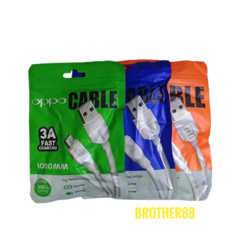 KABEL CABLE DATA DAN CHARGER MICRO USB SUPPORT FAST CHARGING 3A