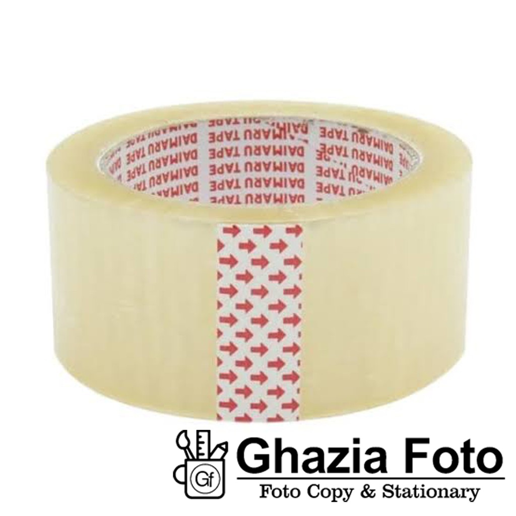 

Lakban Daimaru Bening/Opp Tape/Isolasi Bening 2 inch x 90 Yard Murah