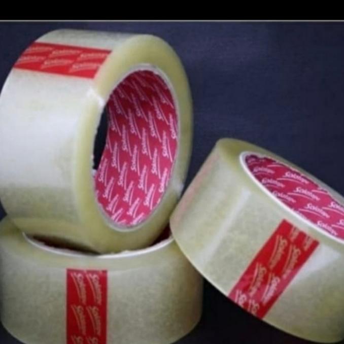 

Lakban solatape 2 inch 45 micron X 100 yard ---Termurah---