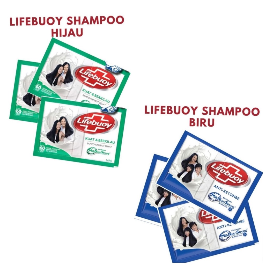 Lifebuoy Shampo Renceng Sampo Lifeboy Sachet [Nisadkc]