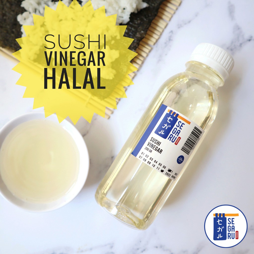 Cuka Sushi Vinegar - Sushi Zu Halal 200gr