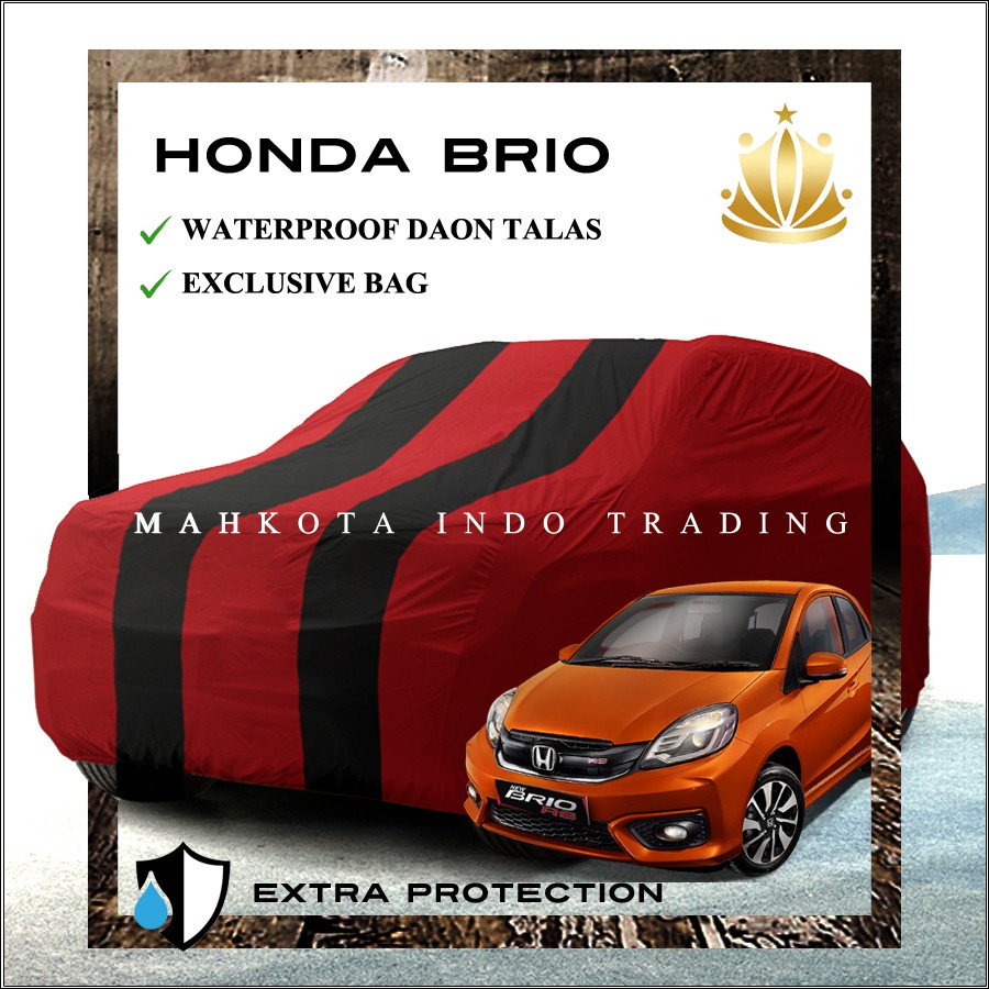 Custom Body Cover Warna Honda Brio / Sarung Mobil / Penutup Mobil Warna Honda Brio / Satya