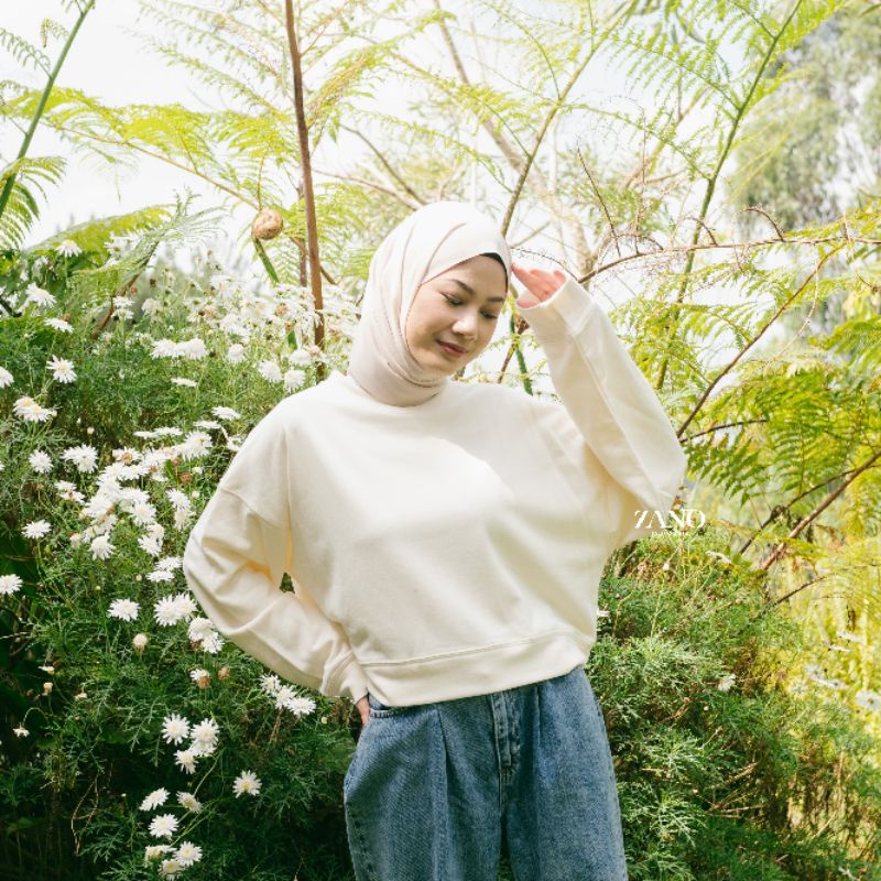 ZANO BASICS Sweater Crop Keyra