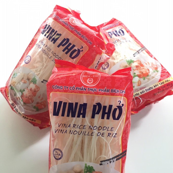 

NATUREFOOD Vina Pho Rice Noodle Vietnam / Kwetiaw Mie HALAL Beras 400 gram