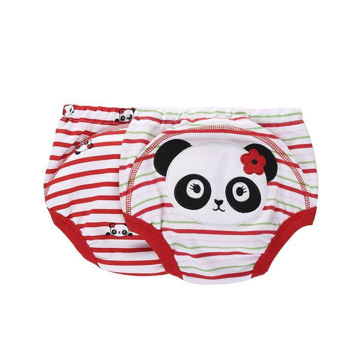 Terlaris Celana Bayi Mom N Bab Training Pants 2in1 Pretty Panda OJP045