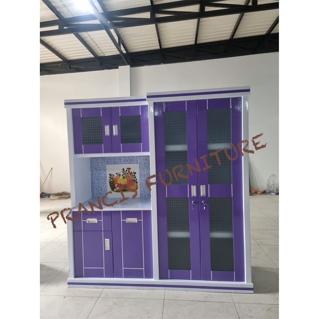 LEMARI DAPUR MINIMALIS MURAH LEMARI DAPUR 4 PINTU LEMARI DAPUR KERAMIK