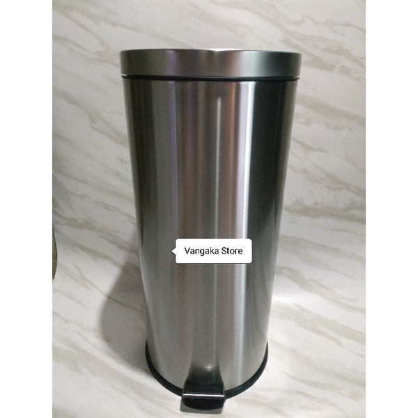 Tempat sampah 30 Liter Stainless Fingerprint Slow close Informa