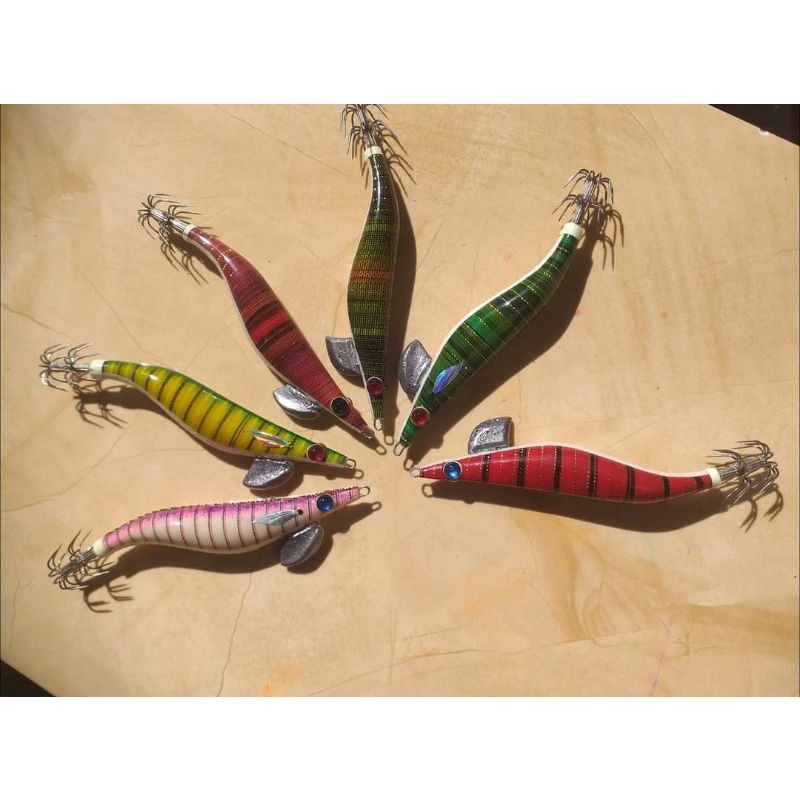 Egi Handmade Bali / Egi Kain Lurik 5 cm - 7 cm