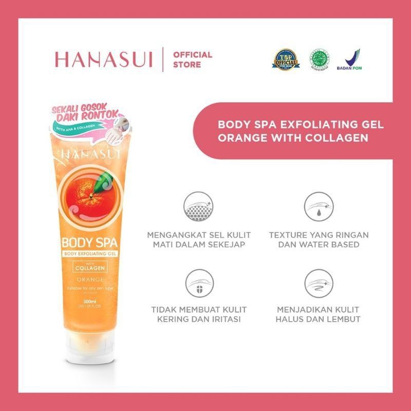 HANASUI BODY SPA BPOM