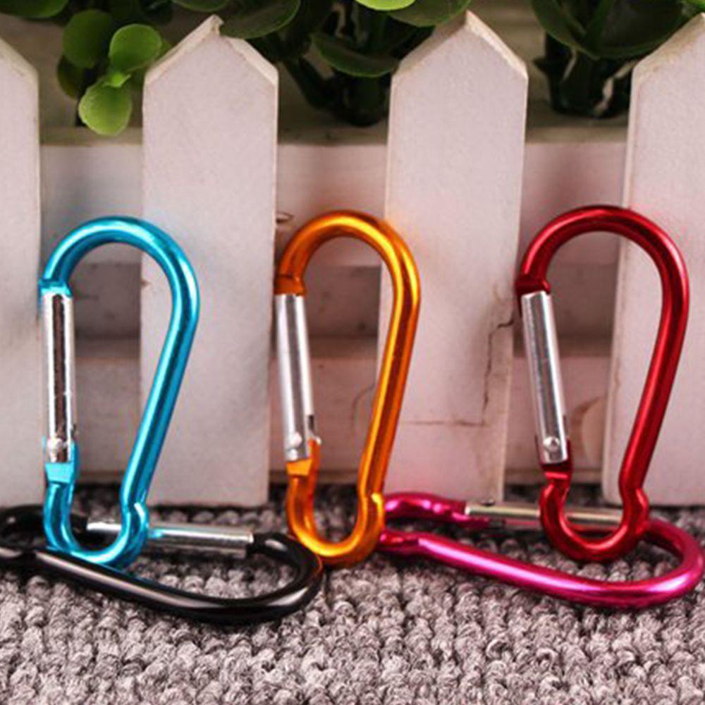 Lanfy Carabiner 10pcs Gesper Camping Bentuk Labu Panjat