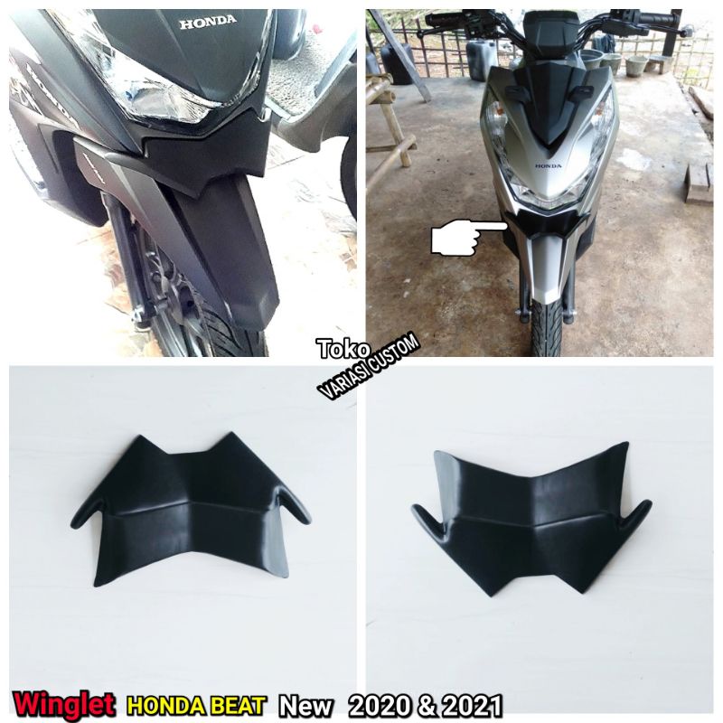 Winglet Honda Beat Street Led 2021 2020 Deluxe Aksesoris Variasi Custom