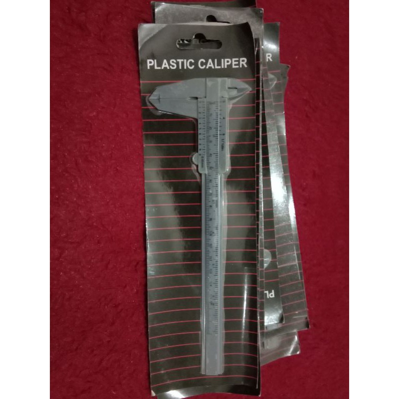 Sketmat PVC 6&quot; / Jangka Sorong Manual Plastik 150mm / Plastic Caliper