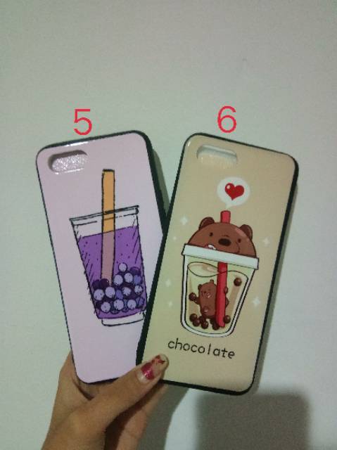 HardCase Fuze Motif Cewek Realme C2 / OPPO A1k