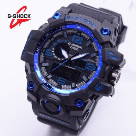 WATER RESIST G-Shock GWG 1000 Gshock Digital Double Time Rubber Jam Tangan Pria