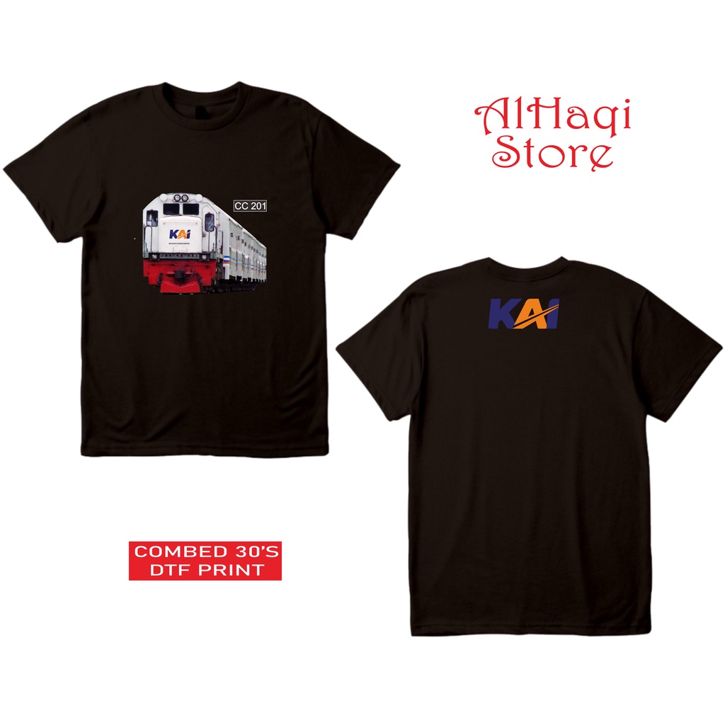 Kaos Katun Dewasa Premium KAI CC 201