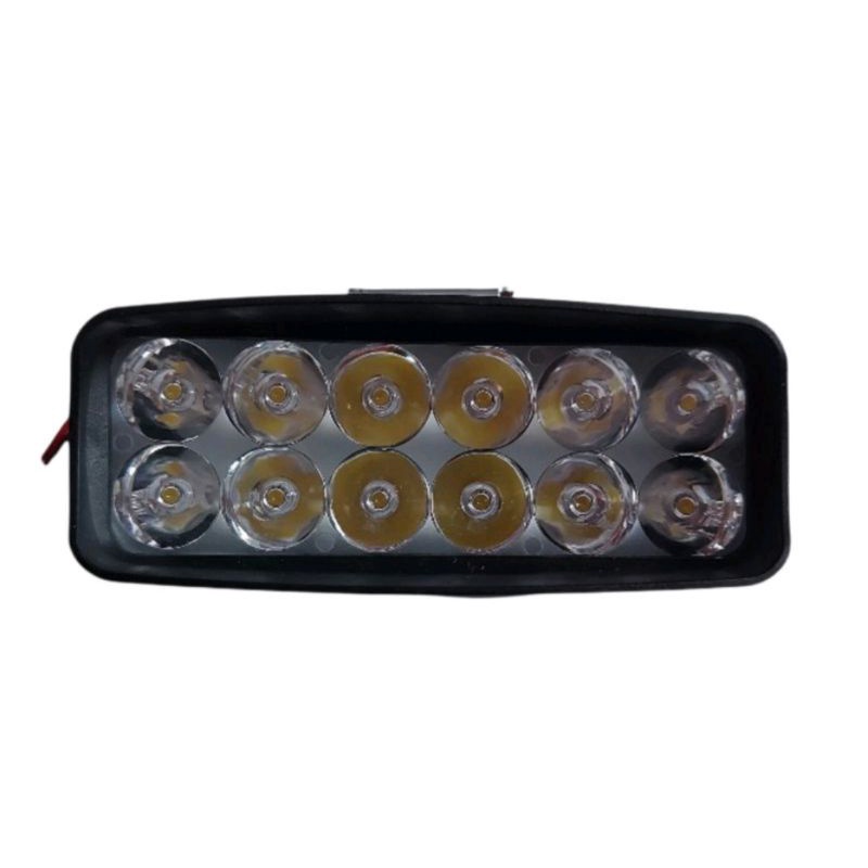 Lampu Tembak Sorot Led 12 Mata PLX Flood Spot Panjang / Lampu Tembak Sorot Led Motor