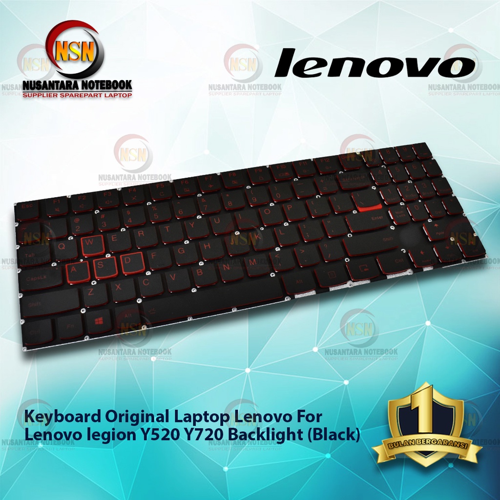 Keyboard Original Laptop For Lenovo legion Y520 Y720 Backlight Black