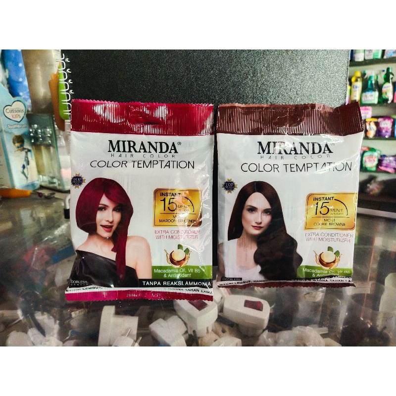 Miranda Pewarna Rambut Color Temptation Sachet