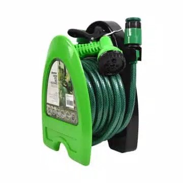 Krisbow Garden Hose Pipa Selang Gulung dengan Kran Semprot